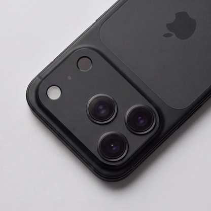 Tech-Protect Camalloy Fit+ Rückkamera-Schutzrahmen für Apple iPhone 18 Pro Max, Aluminium, Schwarz