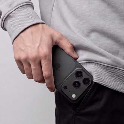 Tech-Protect Camalloy Fit+ Rückkamera-Schutzrahmen für Apple iPhone 18 Pro Max, Aluminium, Schwarz