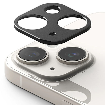Rahmen Schutz Rückkamera Ringke Styling für Apple iPhone 15 Plus / 15, Aluminium, Schwarz
