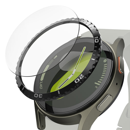 Ringke Styling Schutzrahmen für Samsung Galaxy Watch7 40mm, Modell 6, Schwarz