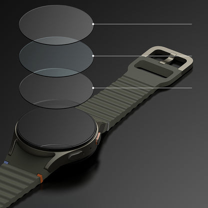 Ringke Styling Schutzrahmen für Samsung Galaxy Watch7 40mm, Modell 7, Silberfarben