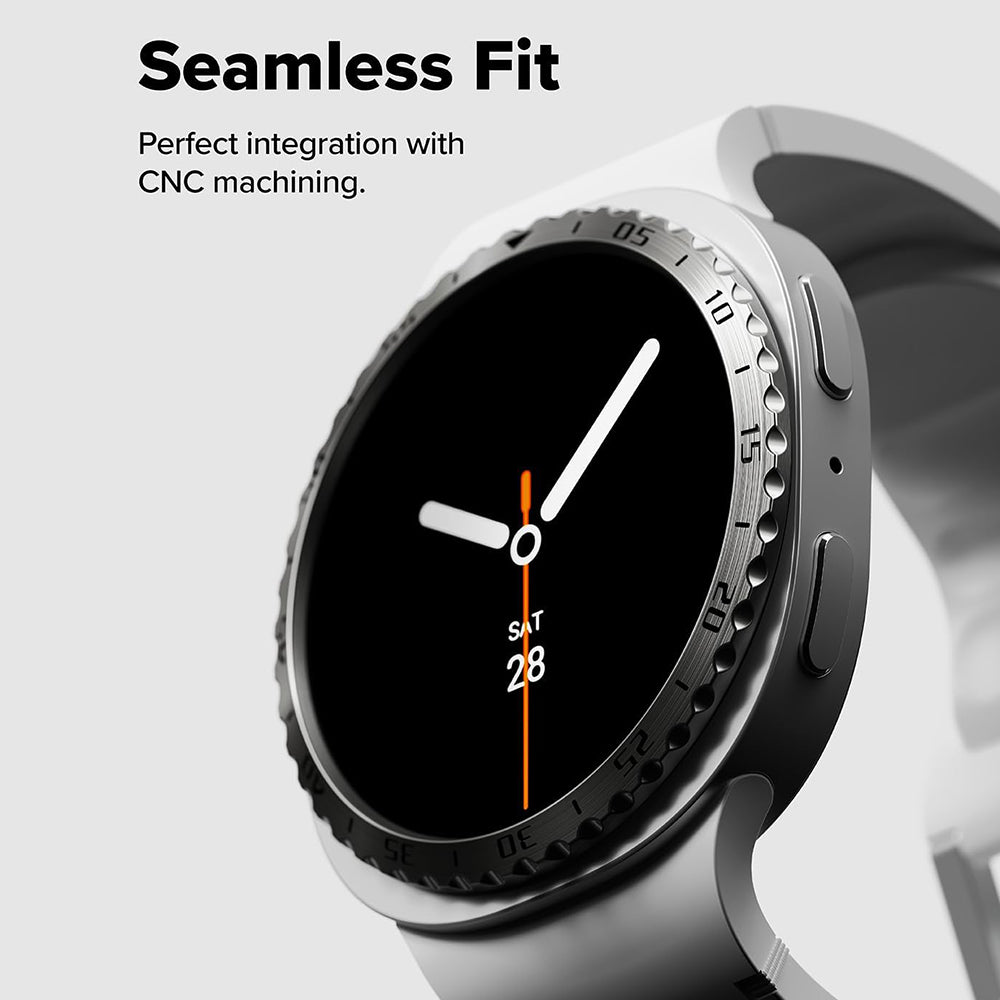 Ringke Inner Styling Schutzrahmen für Samsung Galaxy Watch8 Classic, Silber
