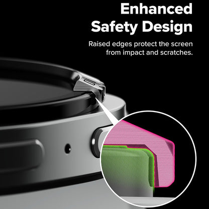 Ringke Inner Styling Schutzrahmen für Samsung Galaxy Watch8 Classic, Schwarz