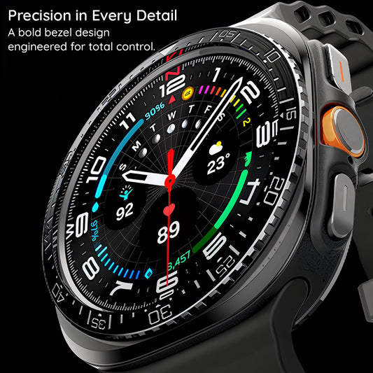 Spigen Tune Diver Schutzrahmen für Samsung Galaxy Watch Ultra2, Schwarz ACS11617