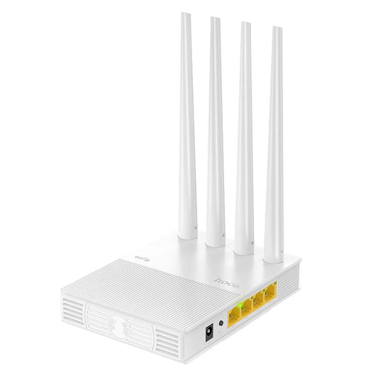 Router Wireless HOCO HI31, Dualband, Wi-Fi 5, Weiß