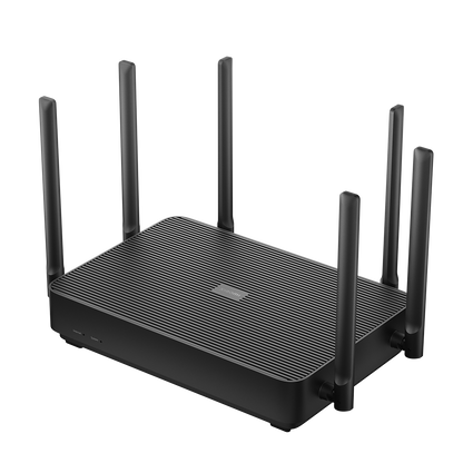 WLAN-Router Xiaomi AX3200, Dualband, Wi-Fi 6, Schwarz DVB4314GL