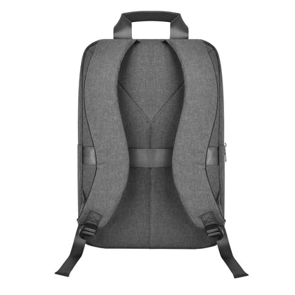 WiWu Minimalistischer Rucksack für Laptop 15,6 Zoll, Grau