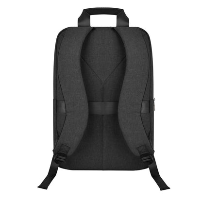 WiWu Minimalistischer Rucksack für 15,6-Zoll-Laptop, Schwarz