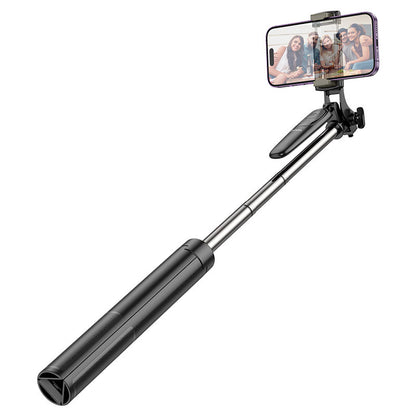 Selfie-Stick Bluetooth HOCO K19 Soul Live-Übertragung, Universal, Schwarz