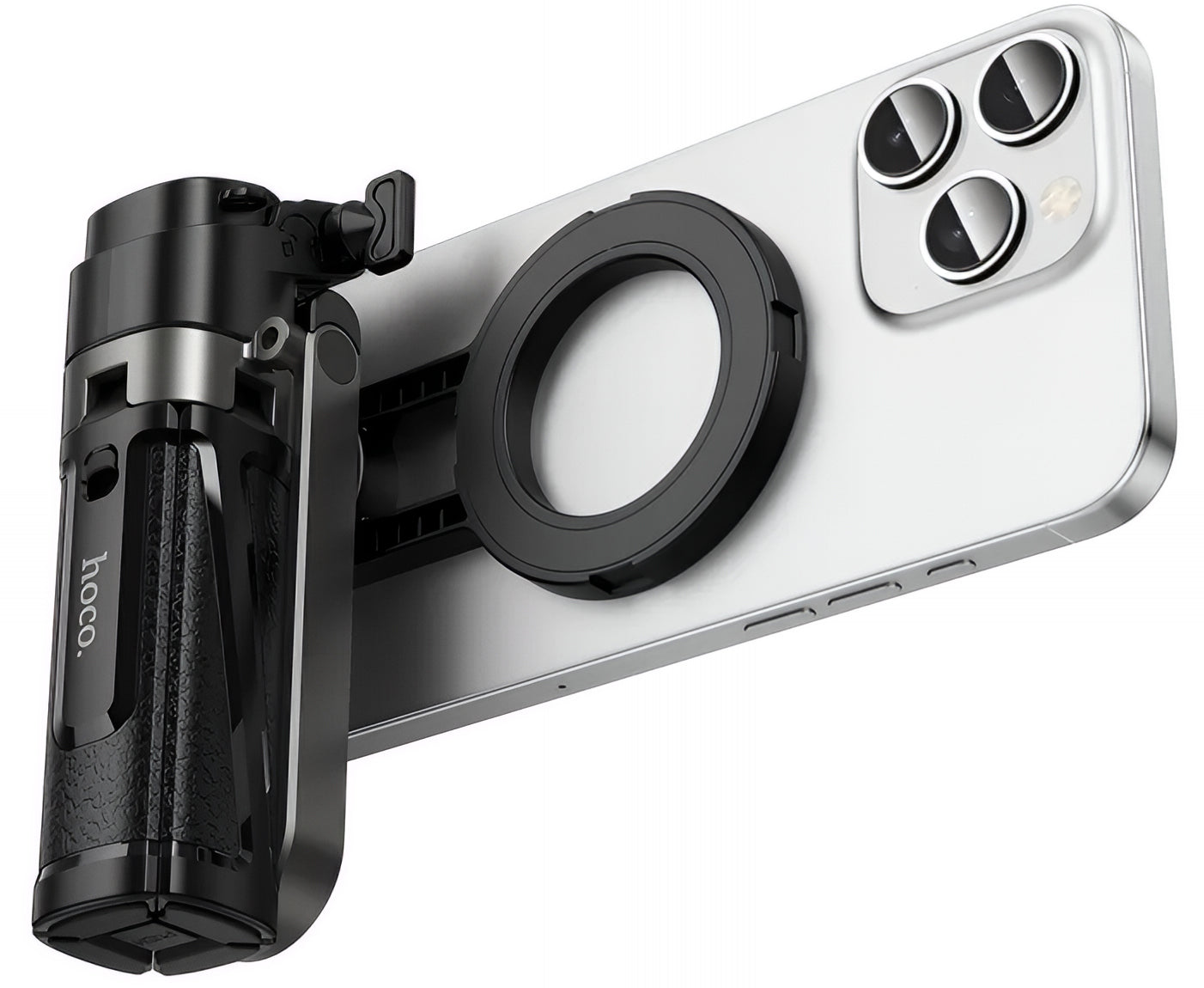 Selfie Stick Bluetooth HOCO K27 Pro, Universal, Schwarz