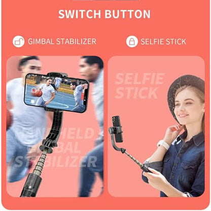 Selfie Stick Bluetooth Techsuit L08Mini, Universal, Schwarz