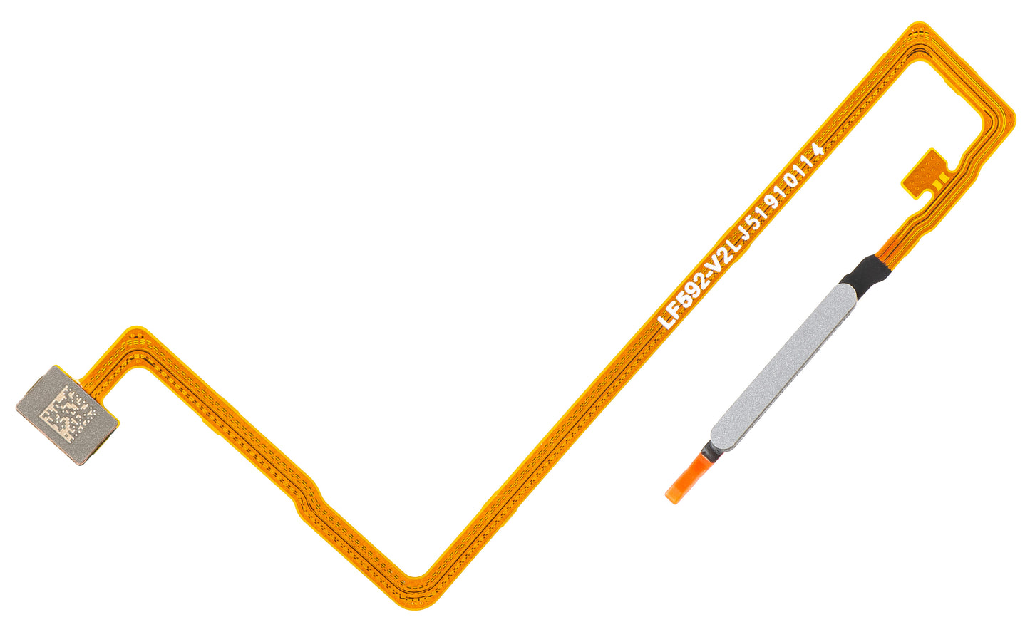 Fingerabdrucksensor Honor X7d 5G / 400 Smart 5G, mit Band, Silber, Service Pack 2310AAJW