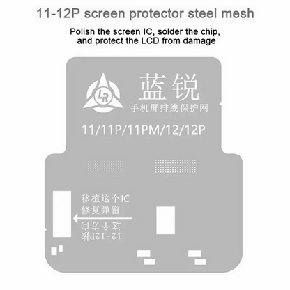 BGA-Schablone Lanrui für Apple iPhone 11 - 15 Serie