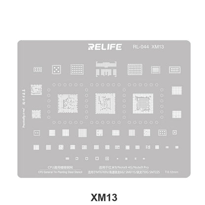 BGA-Schablone Relife RL-044 V2.0 für CPU Xiaomi Serie