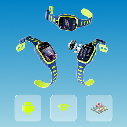 Smartwatch Forever Kids Boost KW-530 Call, Blau