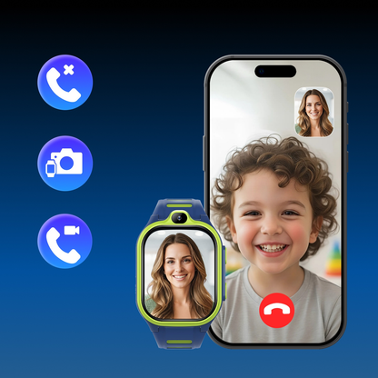 Smartwatch Forever Kids Boost KW-530 Call, Blau