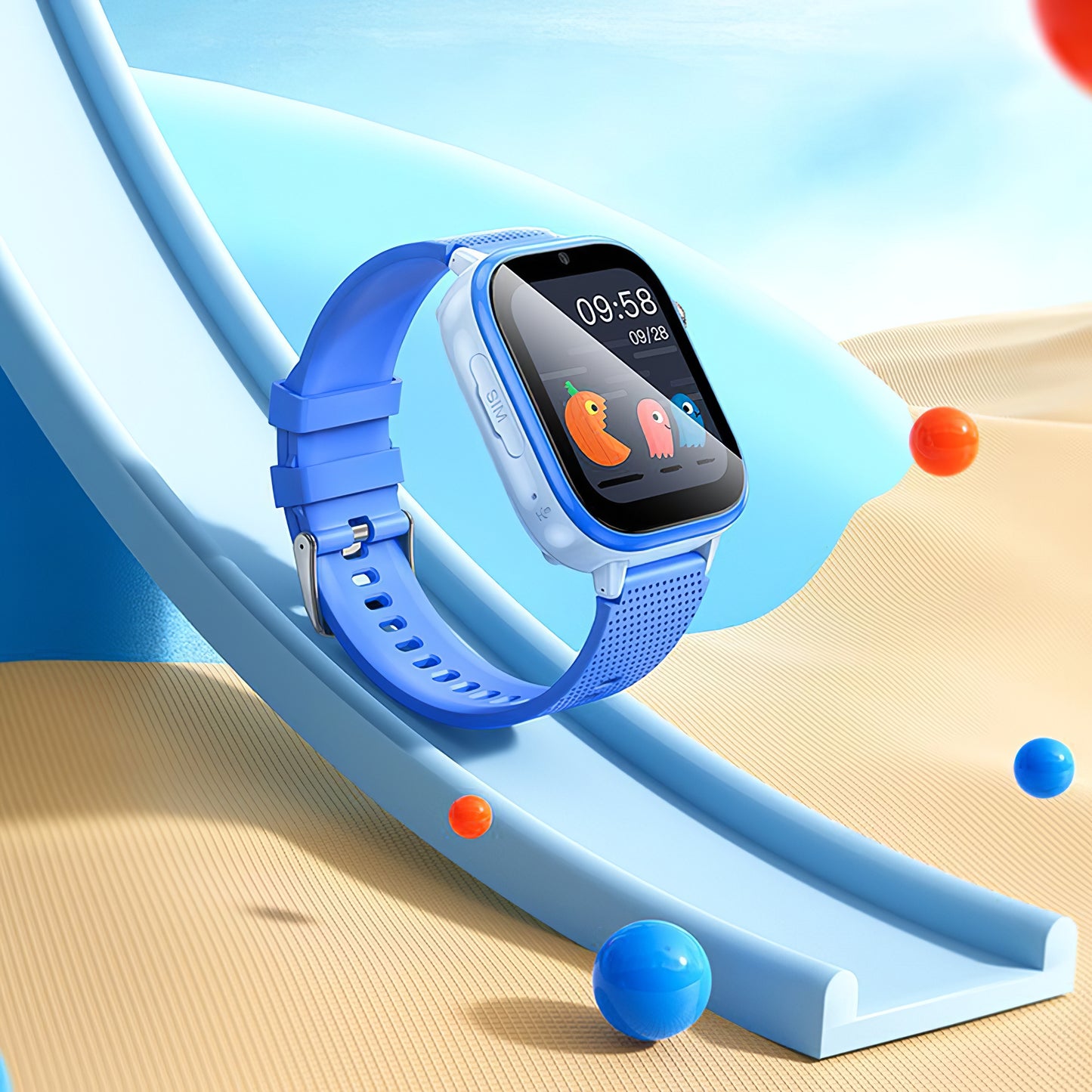 Smartwatch HOCO Y101 Kids Call, Blau