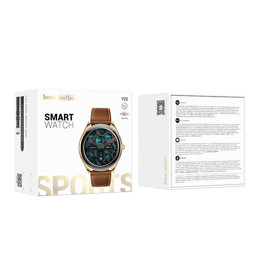 HOCO Y22 Smartwatch, Gold