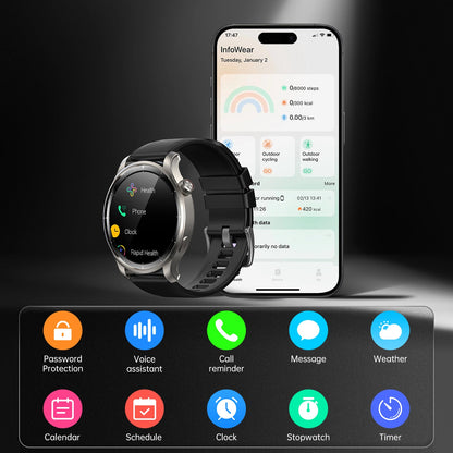 Smartwatch Joyroom JR-FV1, Grau