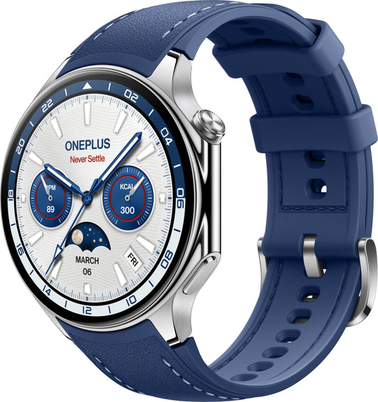 Smartwatch OnePlus Watch 2, Blau