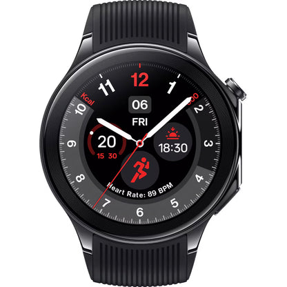 Smartwatch OnePlus Watch 2, Schwarz