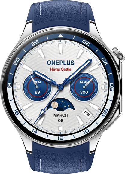 Smartwatch OnePlus Watch 2, Blau