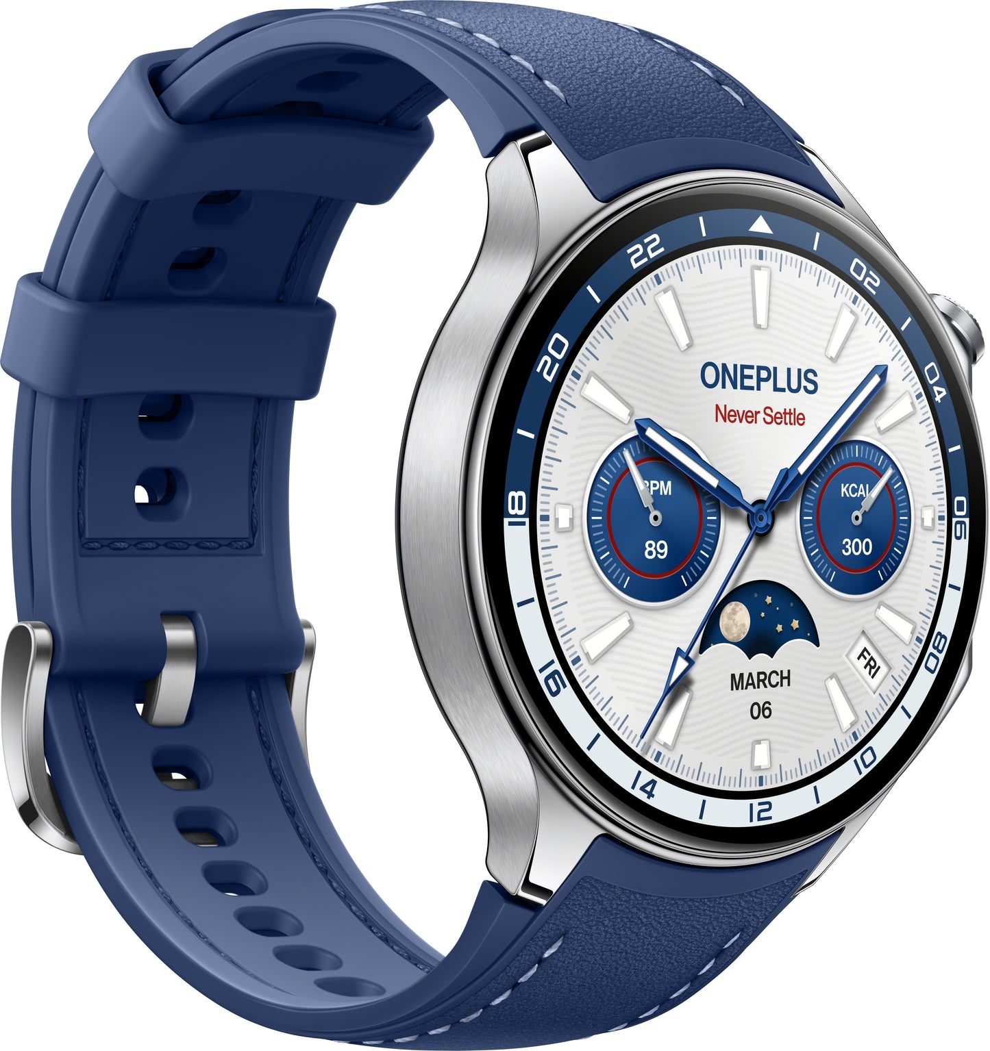 Smartwatch OnePlus Watch 2, Blau