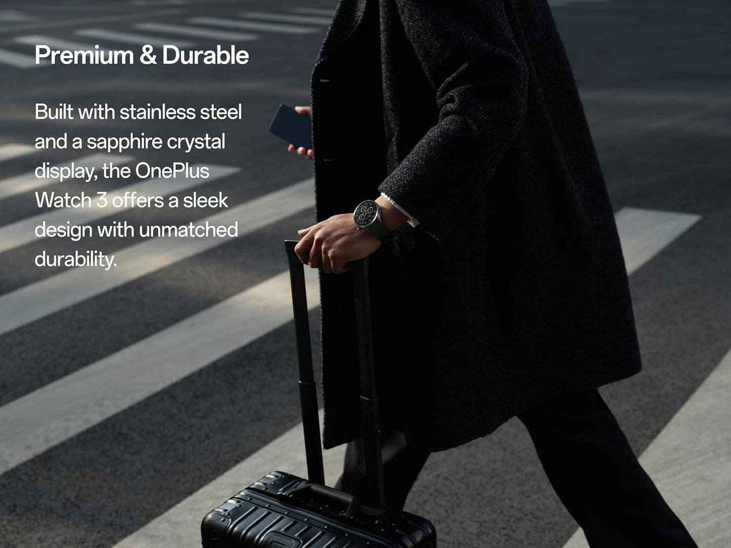 Smartwatch OnePlus Watch 3, 46mm, Black 5491100340