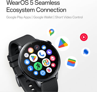 Smartwatch OnePlus Watch 3, 43mm, Schwarz 5491100421