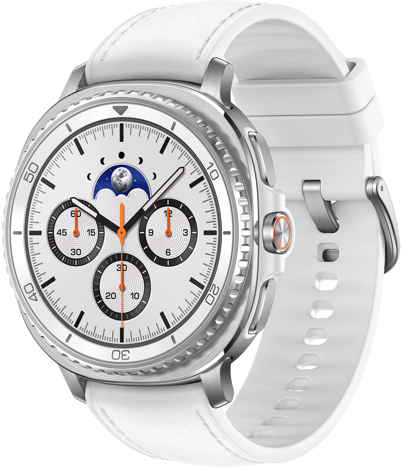 Smartwatch Samsung Galaxy Watch8 Classic, 46mm, BT, Weiß SM-L500NZWAEUE