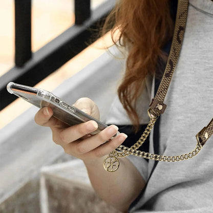Handykette Guess 4G Chain CBDY, Braun