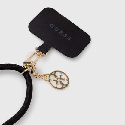 Guess CBDY 4G Charm Telefonkordel, Schwarz
