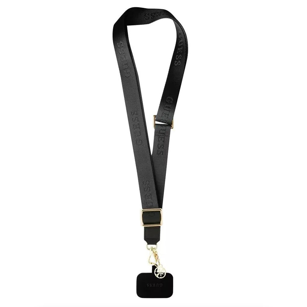 Guess Link Snap Telefonkordel, Schwarz