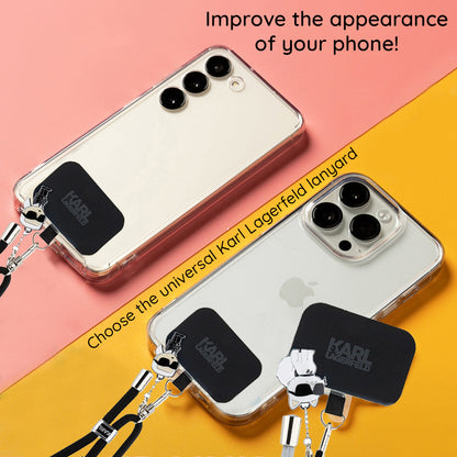 Karl Lagerfeld Choupette Telefonkordel, Grau