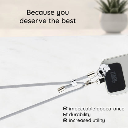 Karl Lagerfeld Ikonik Karl Telefonkordel, Universal, Schwarz