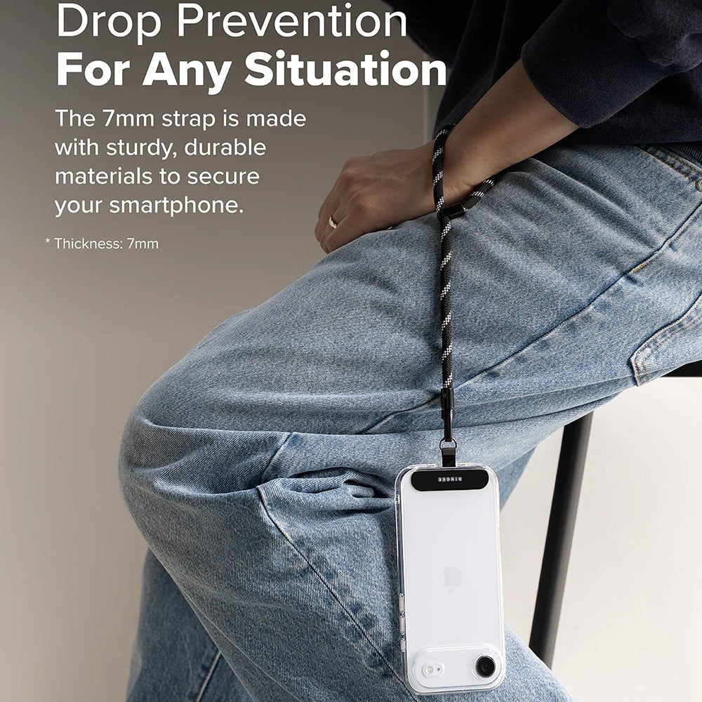 Ringke Link Flow P-Type Telefonkordel, Rosa