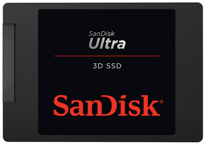 Solid State Drive (SSD) SanDisk Ultra 3D, 4TB, 2,5 Zoll, SATA III SDSSDH3-4T00-G26