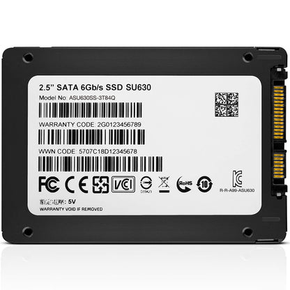 Solid State Drive (SSD) Adata SU630, 2,5 Zoll, 240 GB, SATA III ASU630SS-240GQ-R