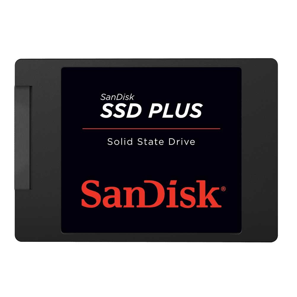 Solid State Drive (SSD) SanDisk Plus, 2,5 Zoll, 240 GB, SATA III SDSSDA-240G-G26