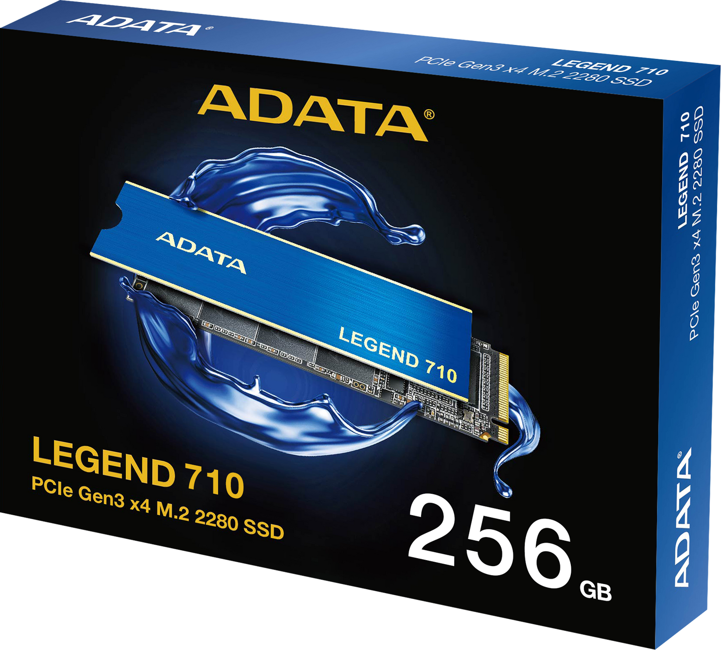 Solid State Drive (SSD) Adata Legend 710, PCI Express 3.0 x4, M.2, 256 GB ALEG-710-256GCS