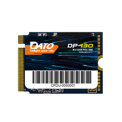 Solid State Drive (SSD) Dato DP430, NVME M.2 2230, PCIE Gen4x4, 1TB, Schwarz DP430SSD-1TB