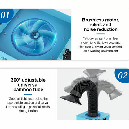 Filter- / Abgasabsauganlage Sunshine SS-6604