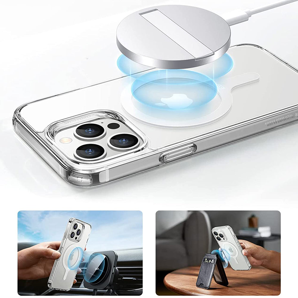 Metallischer ESR HaloLock Sticker, Set mit 2 Stück, Weiß