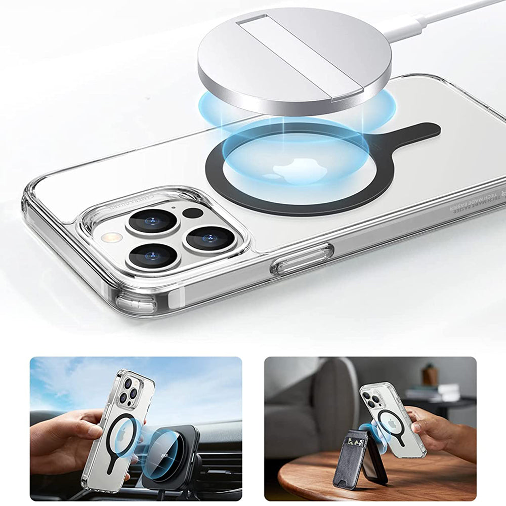 Metallischer ESR HaloLock Sticker, Set mit 2 Stück, Schwarz