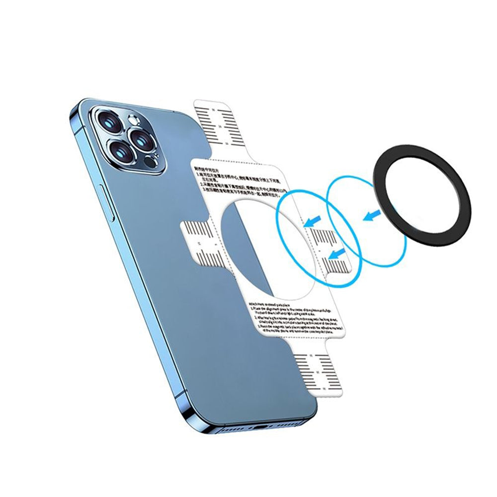 Metallsticker McDodo PC-1620, Schwarz