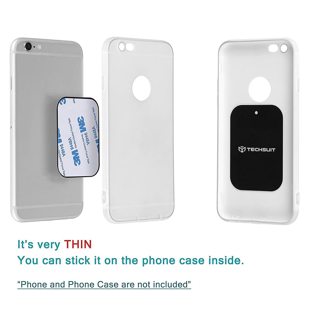 Metallsticker Techsuit MP04 4in1, Schwarz