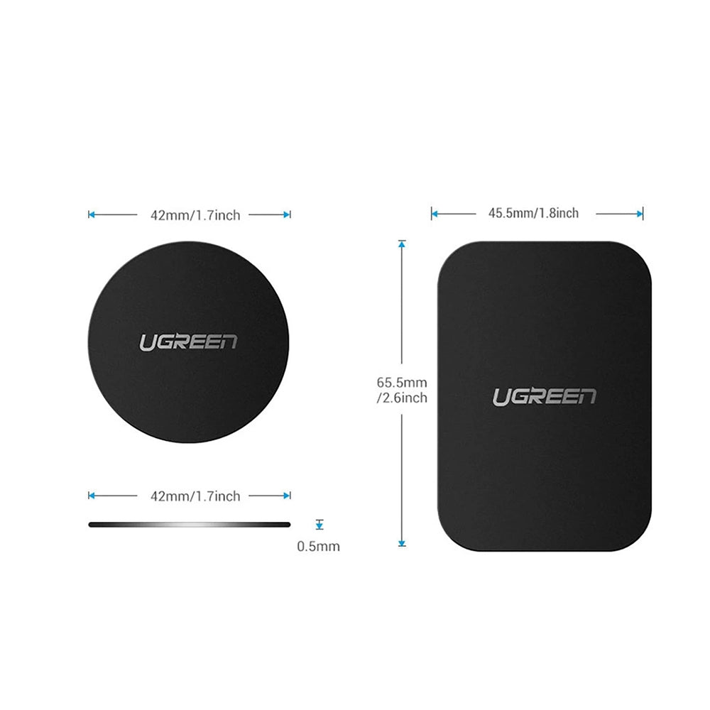 Metallsticker UGREEN LP123 2in1, Schwarz