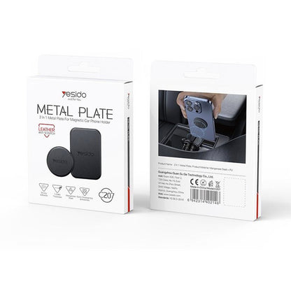 Yesido C207 2in1 Metallic Sticker, Black