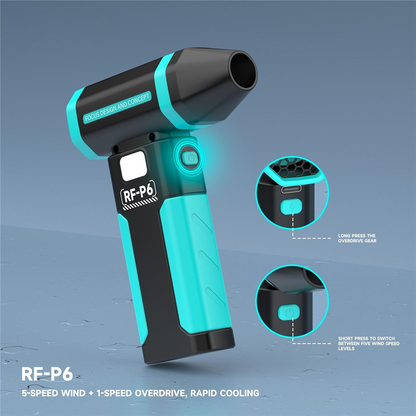 Luftgebläse RF4 RF-P6, Schwarz