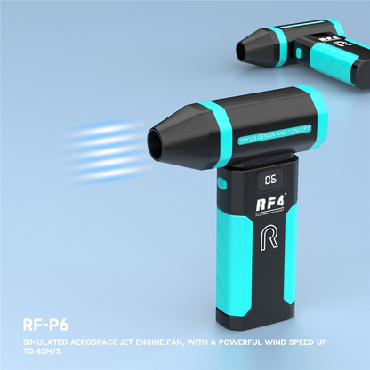 Luftgebläse RF4 RF-P6, Schwarz